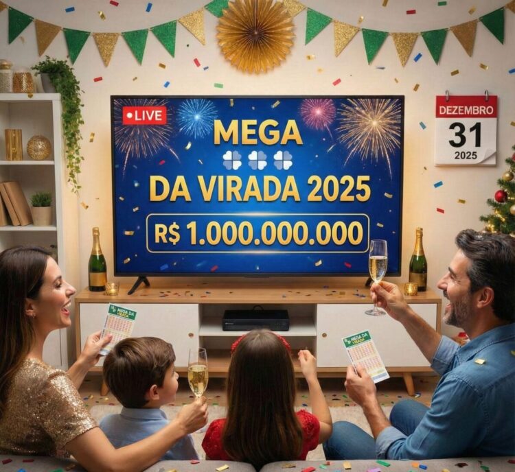 apostar hoje na Mega da Virada 2025 valendo R$ 1 bilhão