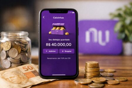 Conta Nubank e Caixinhas: como funciona o rendimento e comparação com a poupança