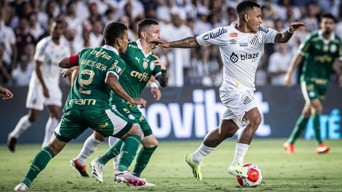 Veja se Palmeiras x Santos tem transmissão ao vivo neste aplicativo e a que horas começa